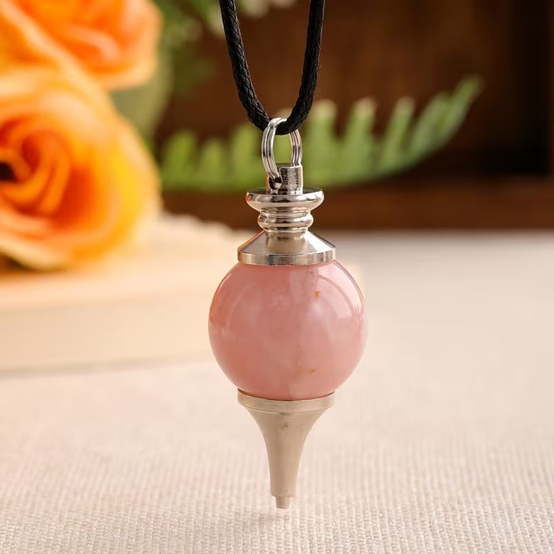 Assorted Crystal and Metal Pendulums