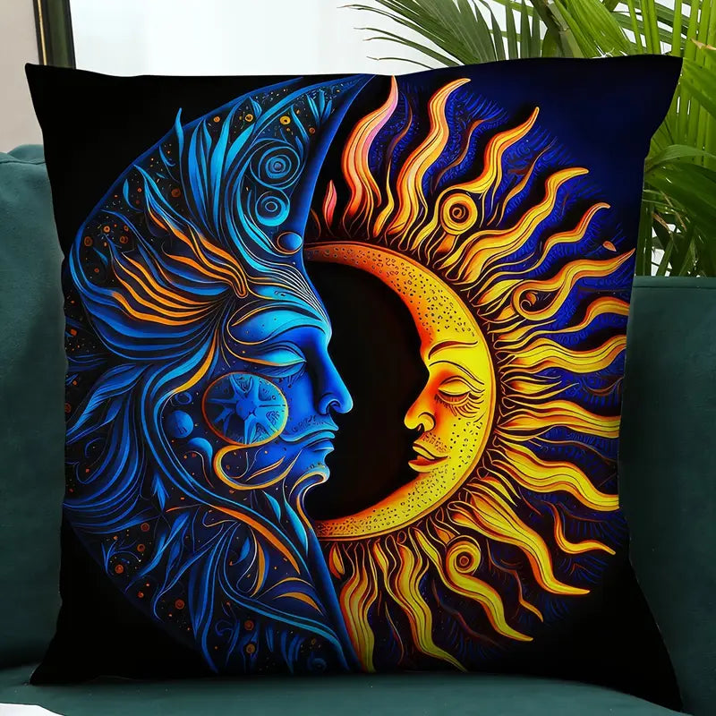 Sun And Moon Cushion Covers