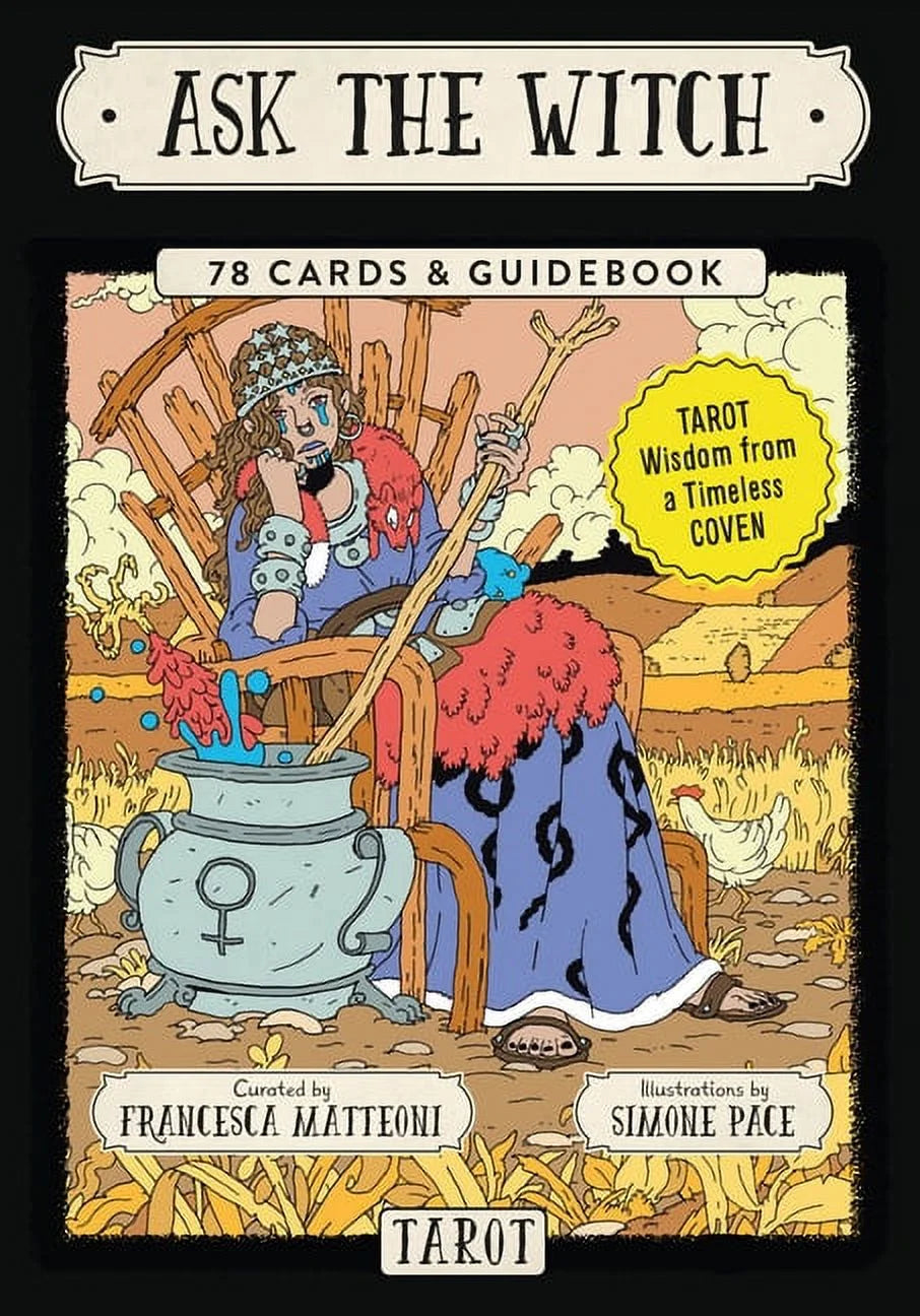 Ask The Witch tarot Cards and Guidebook