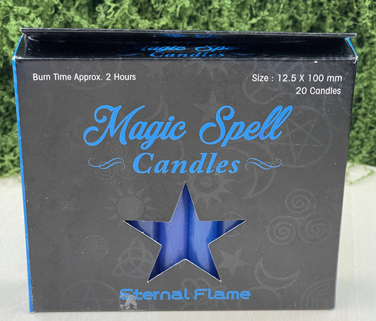 Eternal Flame Spell Candles Blue