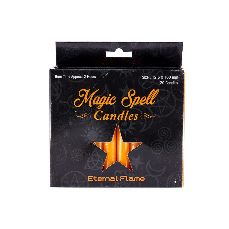 Eternal Flame Spell Candles Orange