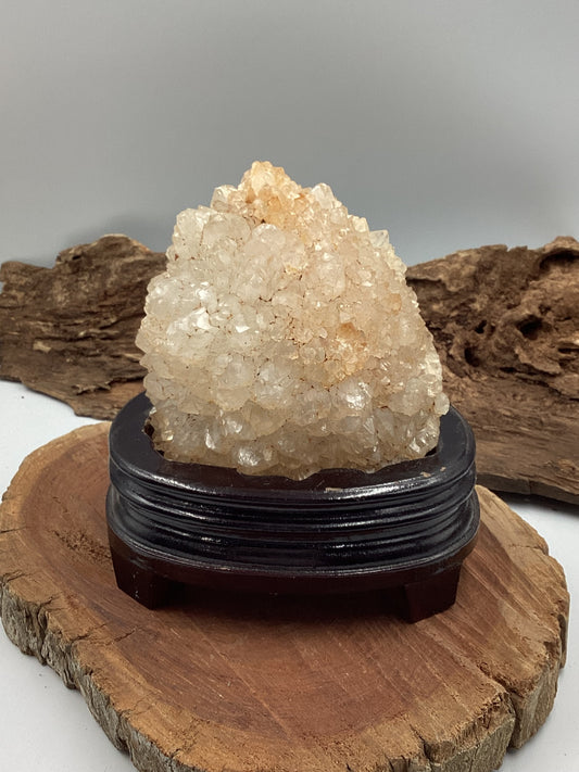 Clear Quartz Lucky Flower