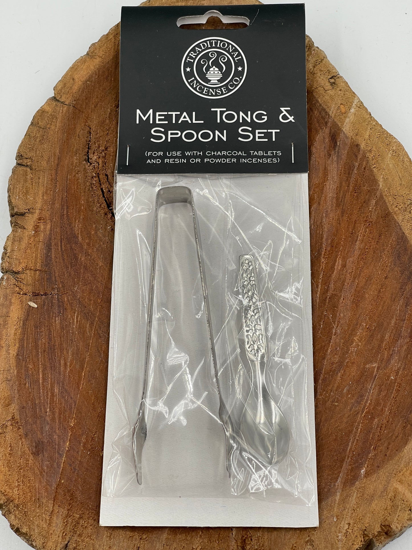 Metal Tong & Spoon Set