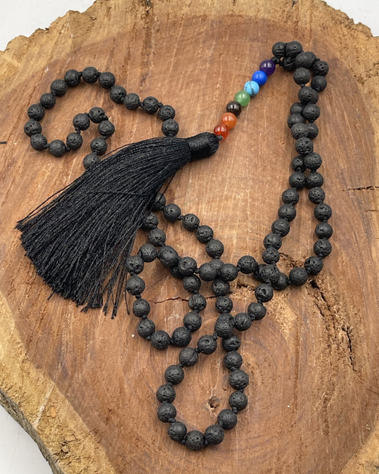 Lava Mala Beads