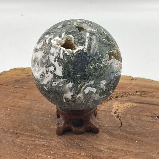 Moss Agate Sphere
