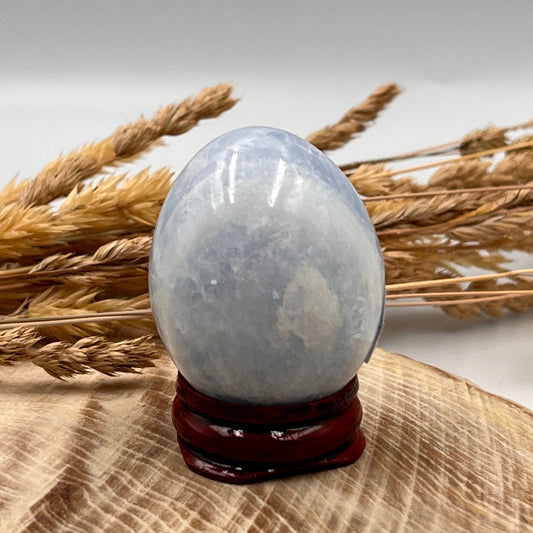 Blue Calcite Egg