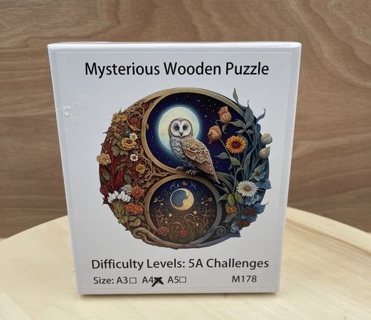 Yin Yang Wooden Puzzle