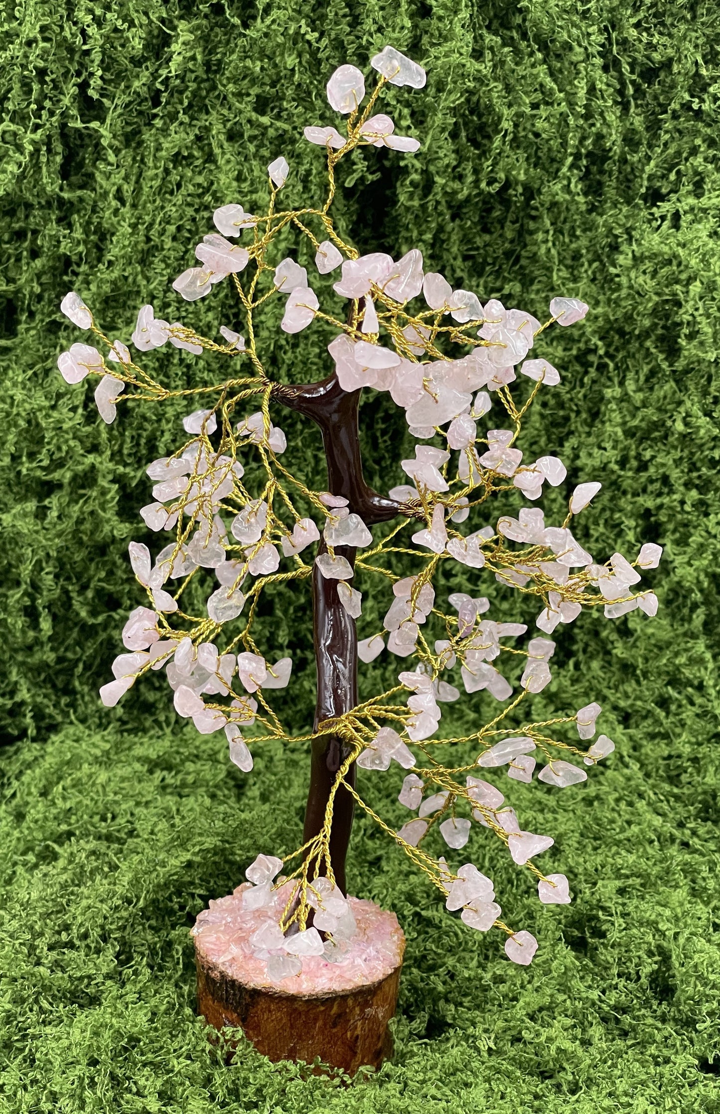 Rose Quartz Crystal Tree