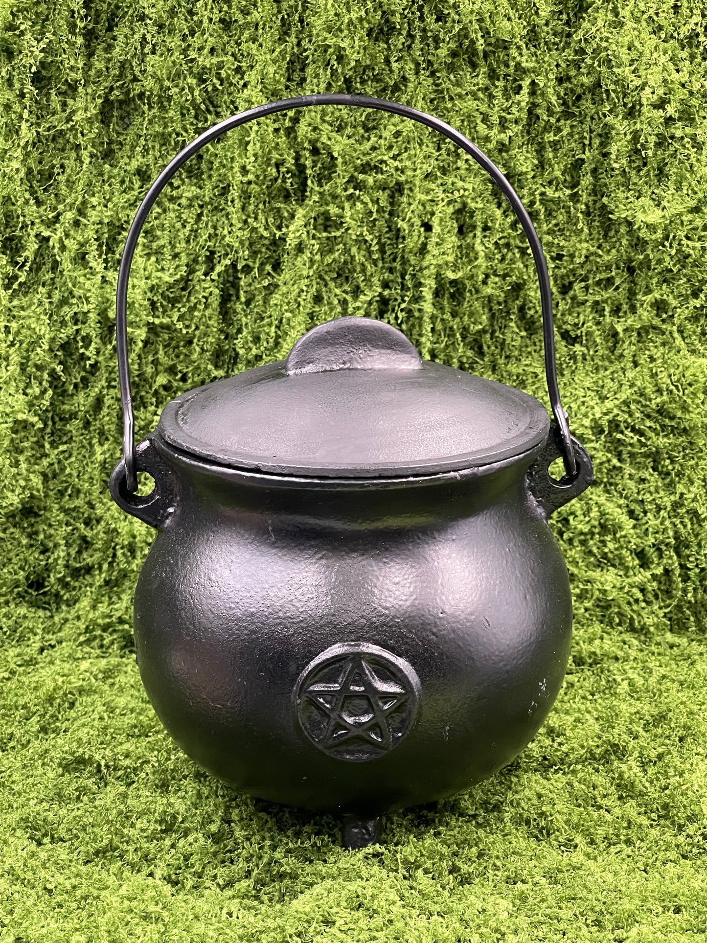 XX-Large Cast Iron Pentagram Cauldron