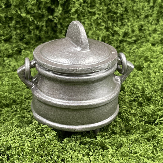 Silver Aluminum Cauldron