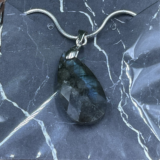 Labradorite Faceted Necklace