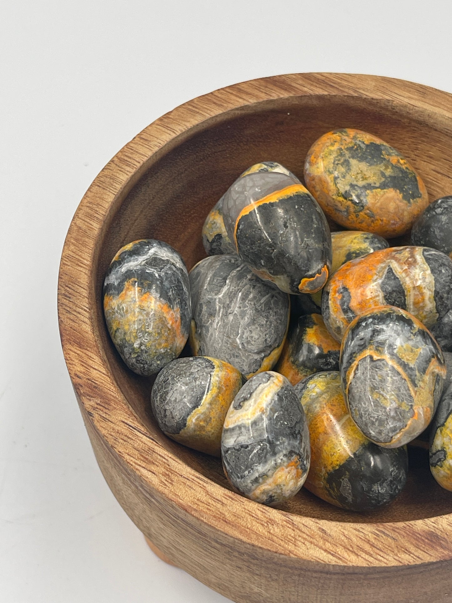 Bumblebee Jasper Tumbled