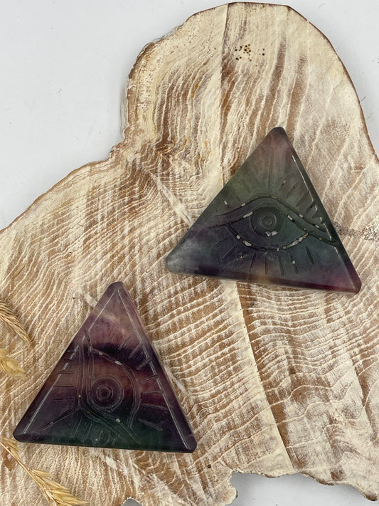 Rainbow Fluorite Eye Of Horus