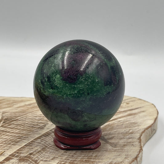 Ruby Zoisite Sphere