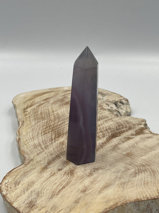 Purple Fluorite Point