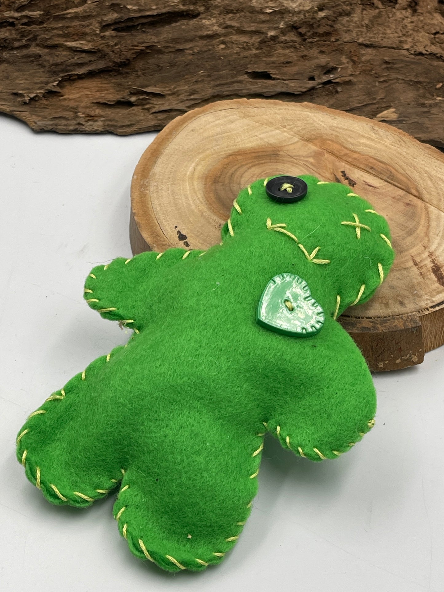 Voodoo Doll - Green Large