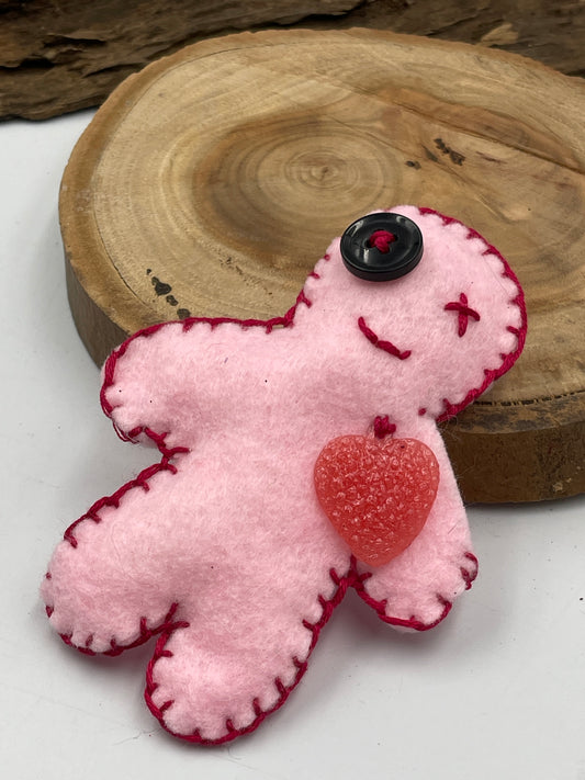 Voodoo Doll - Pink - Small