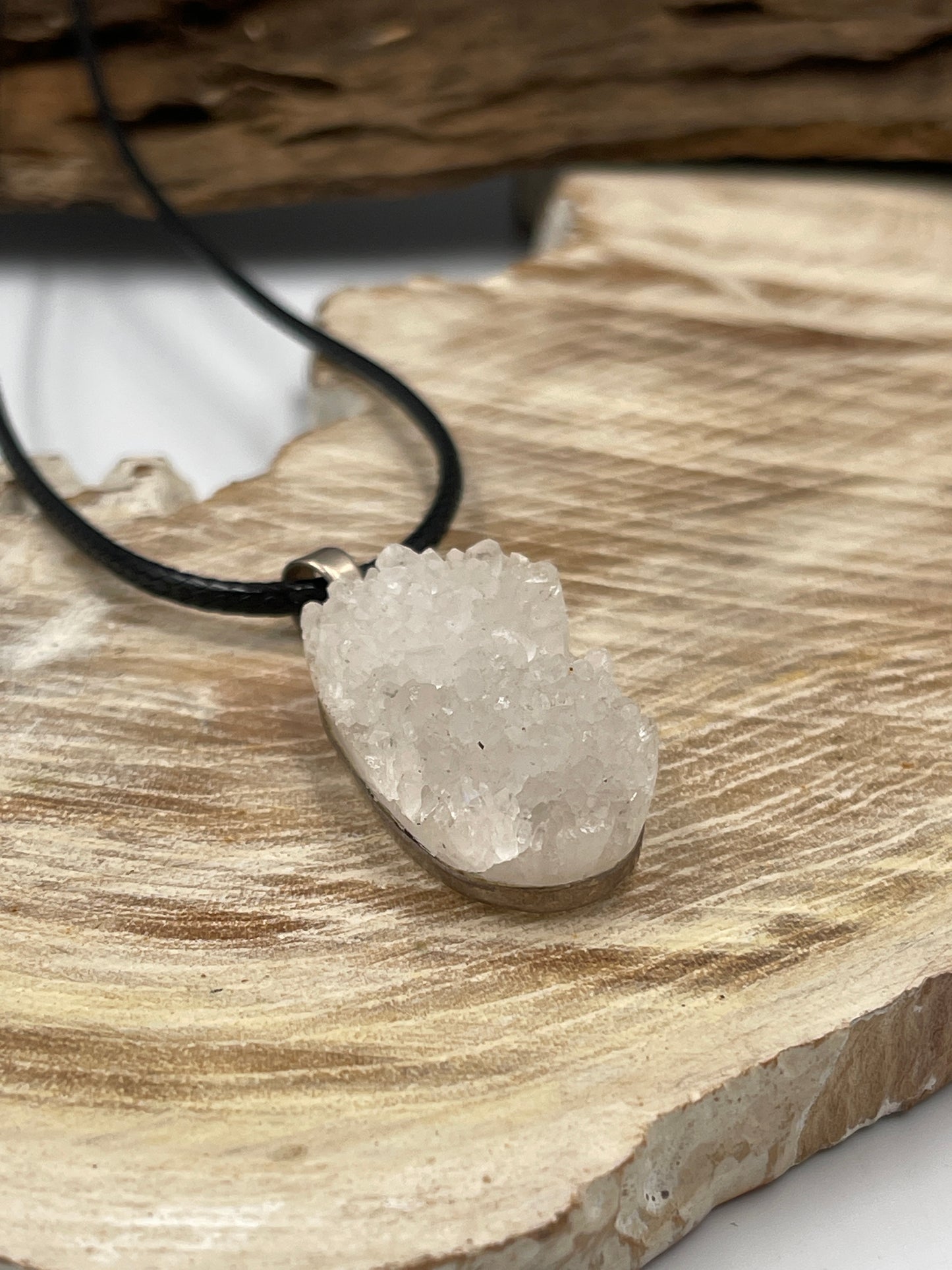 Raw Quartz Pendant