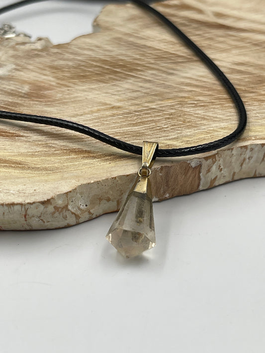 Clear Quartz Necklace