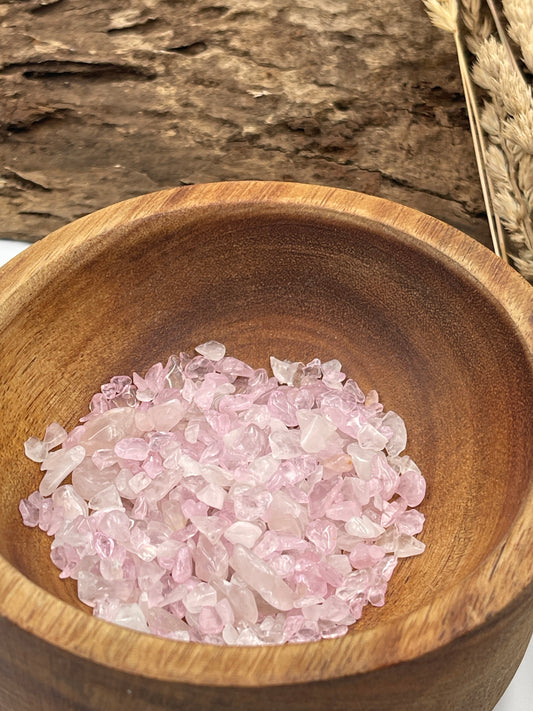 Rose Quartz Chips