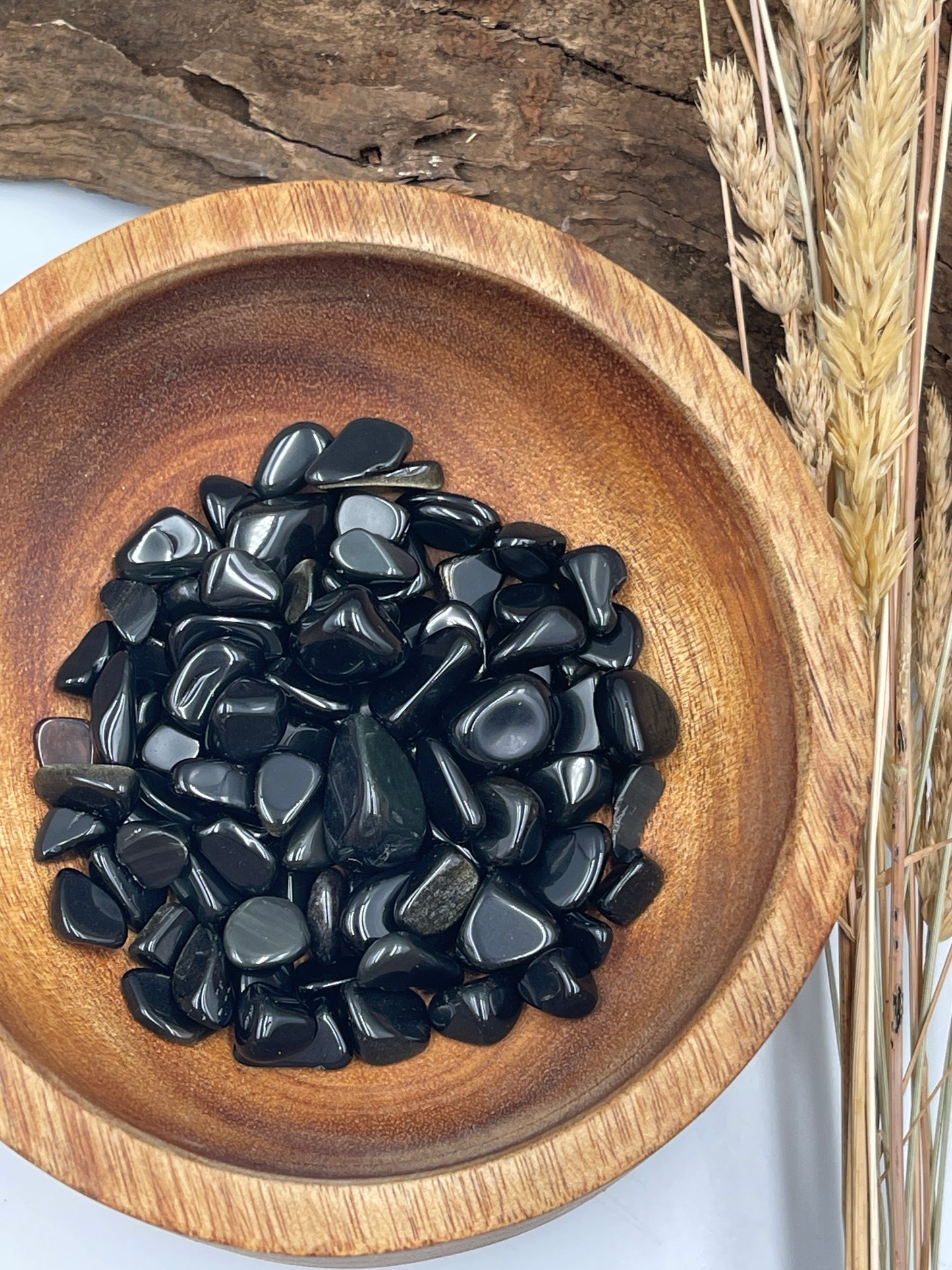 Black Obsidian Chips.