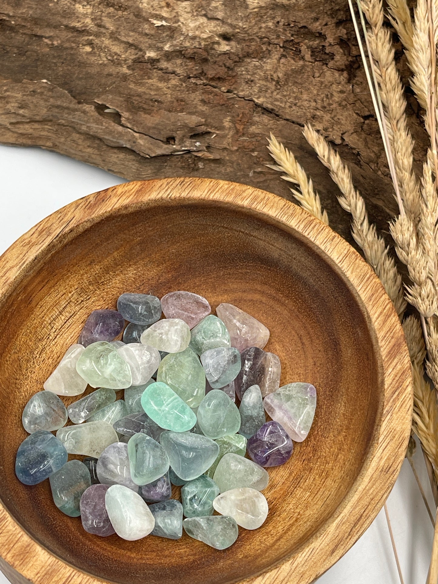 Rainbow Fluorite Chips