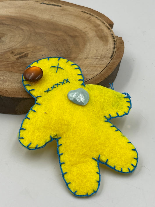 Voodoo Doll - Yellow - Small