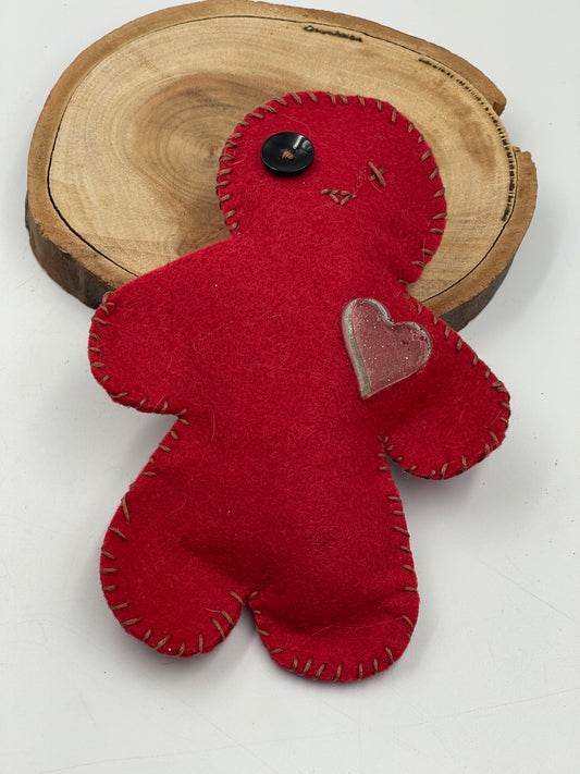 Voodoo Doll - Red - Large