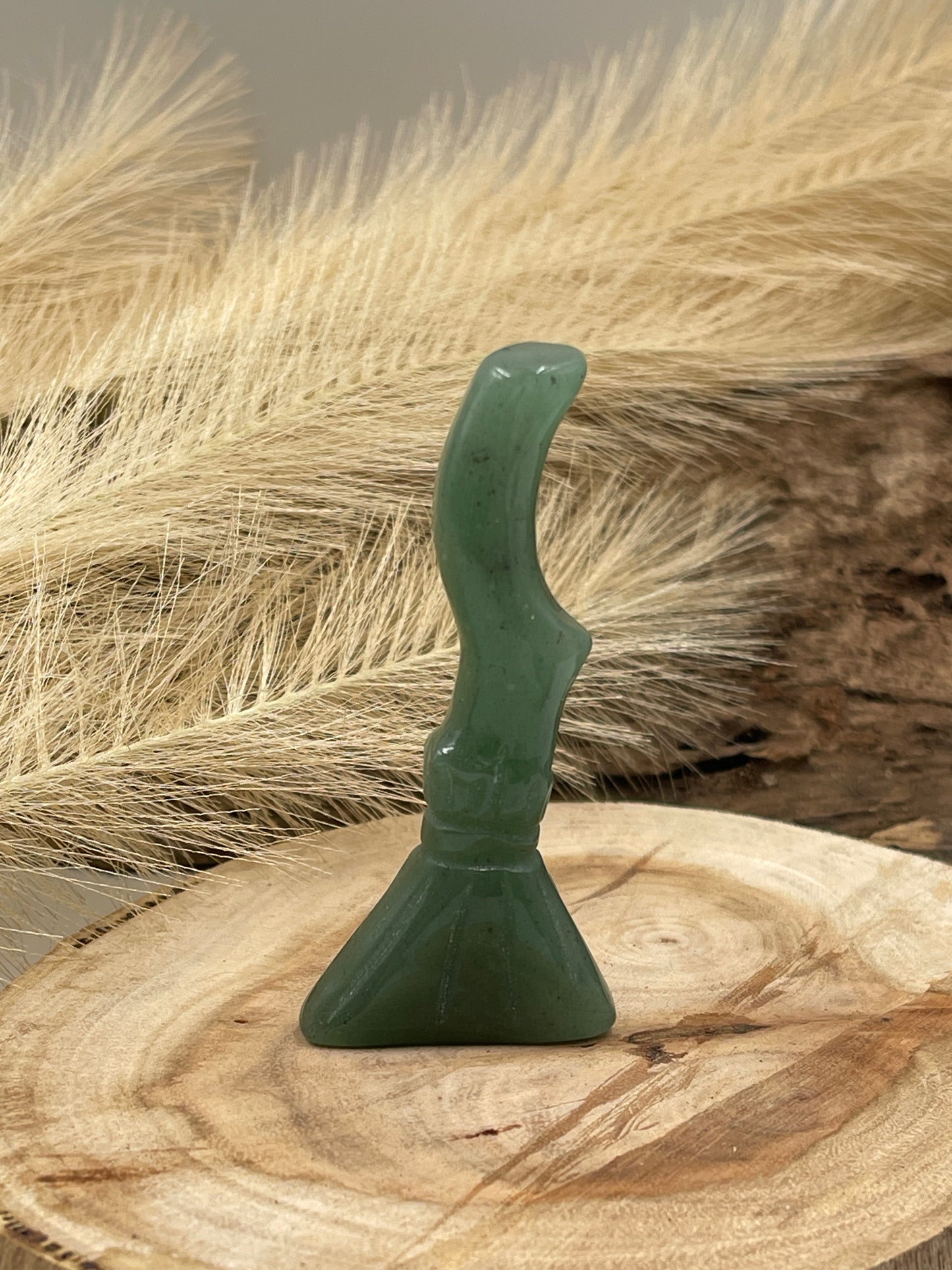 Green Aventurine Broom Stick