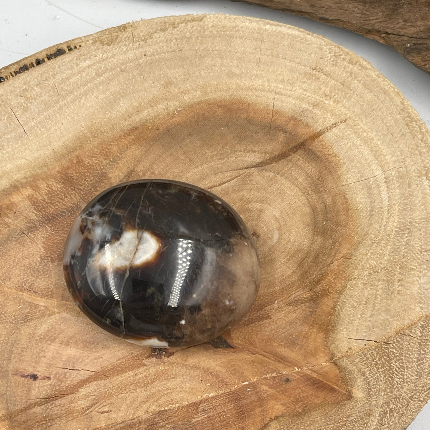 Chocolate Calcite Palmstone