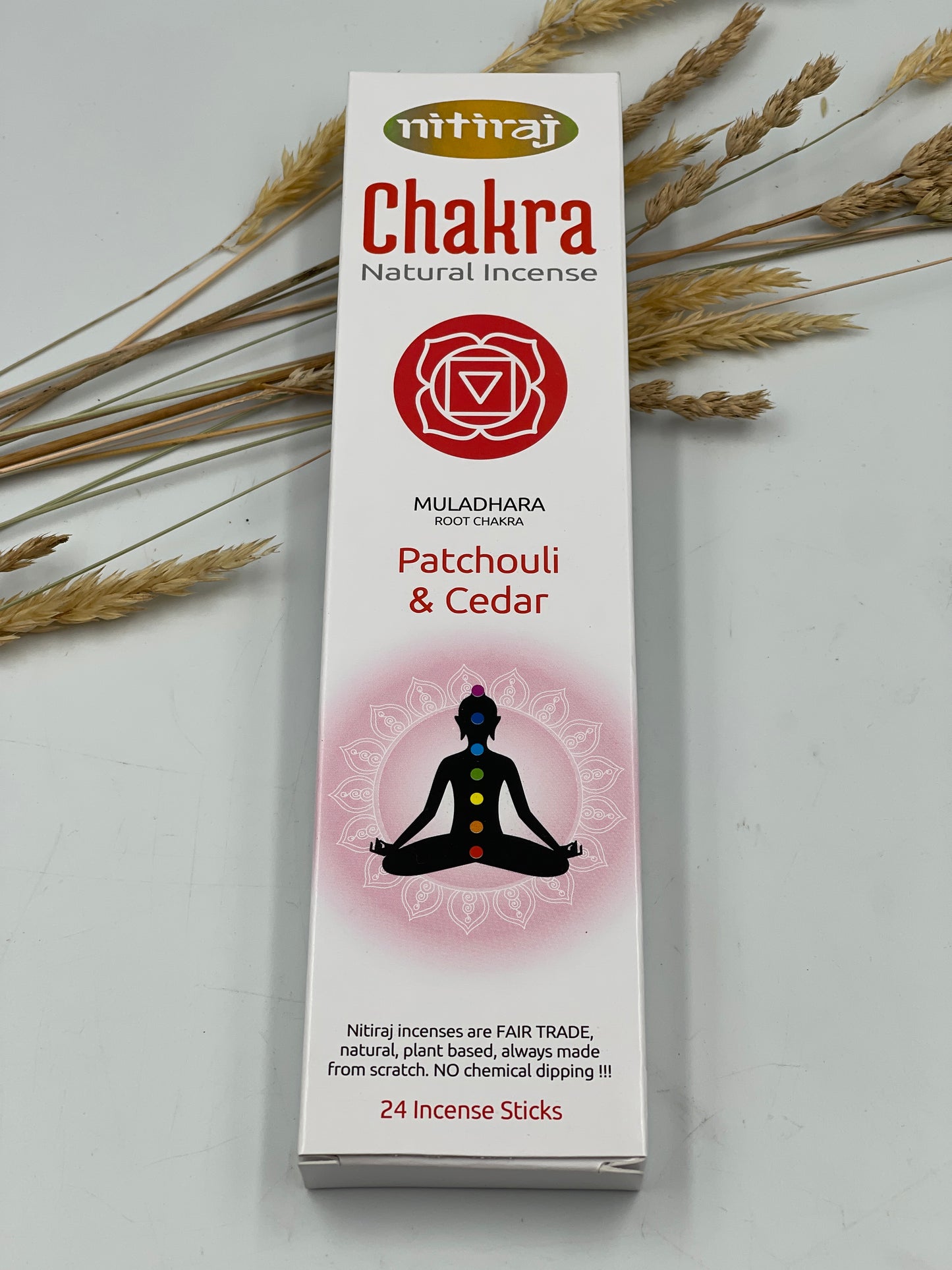 Patchouli and Cedar, Nitiraj Natural Incense