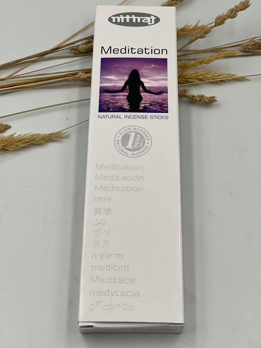 Meditation, Nitiraj Natural Incense