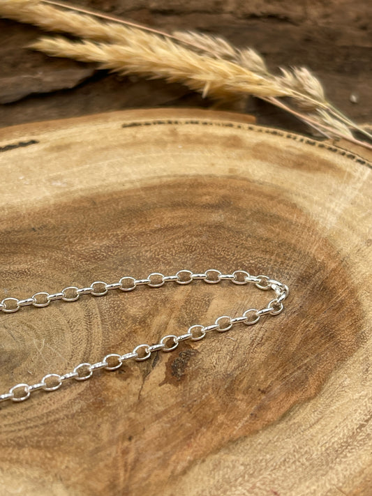 45cm Sterling Silver Chain