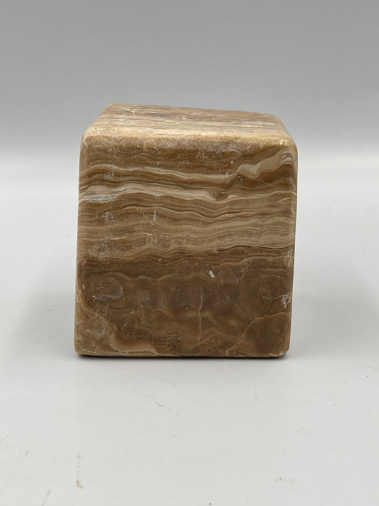Chocolate Calcite Cube