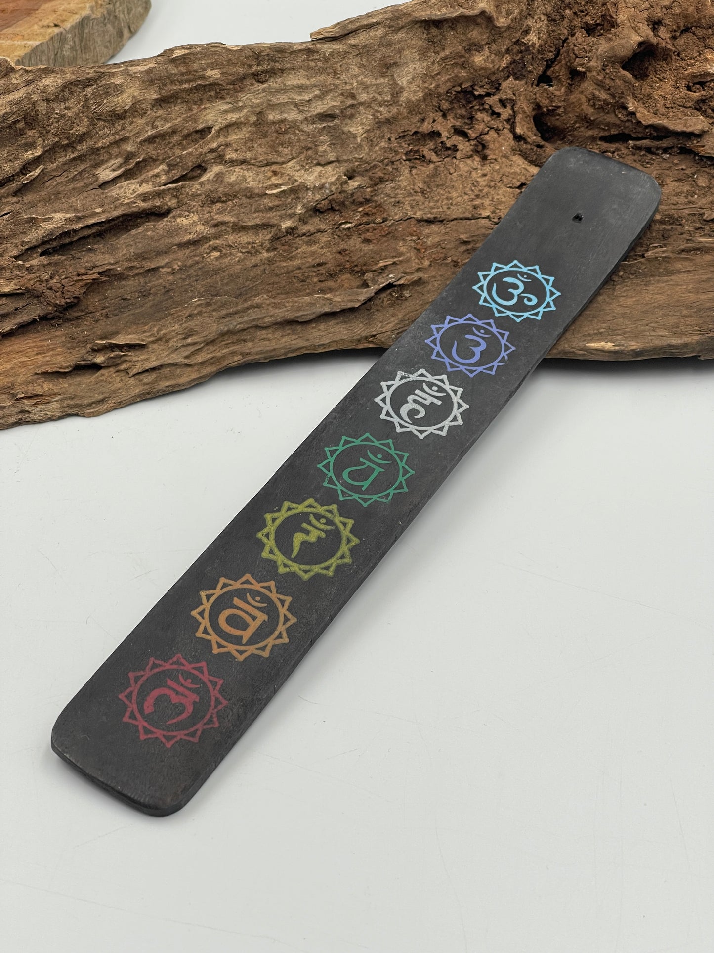 Black Chakra Incense Holder
