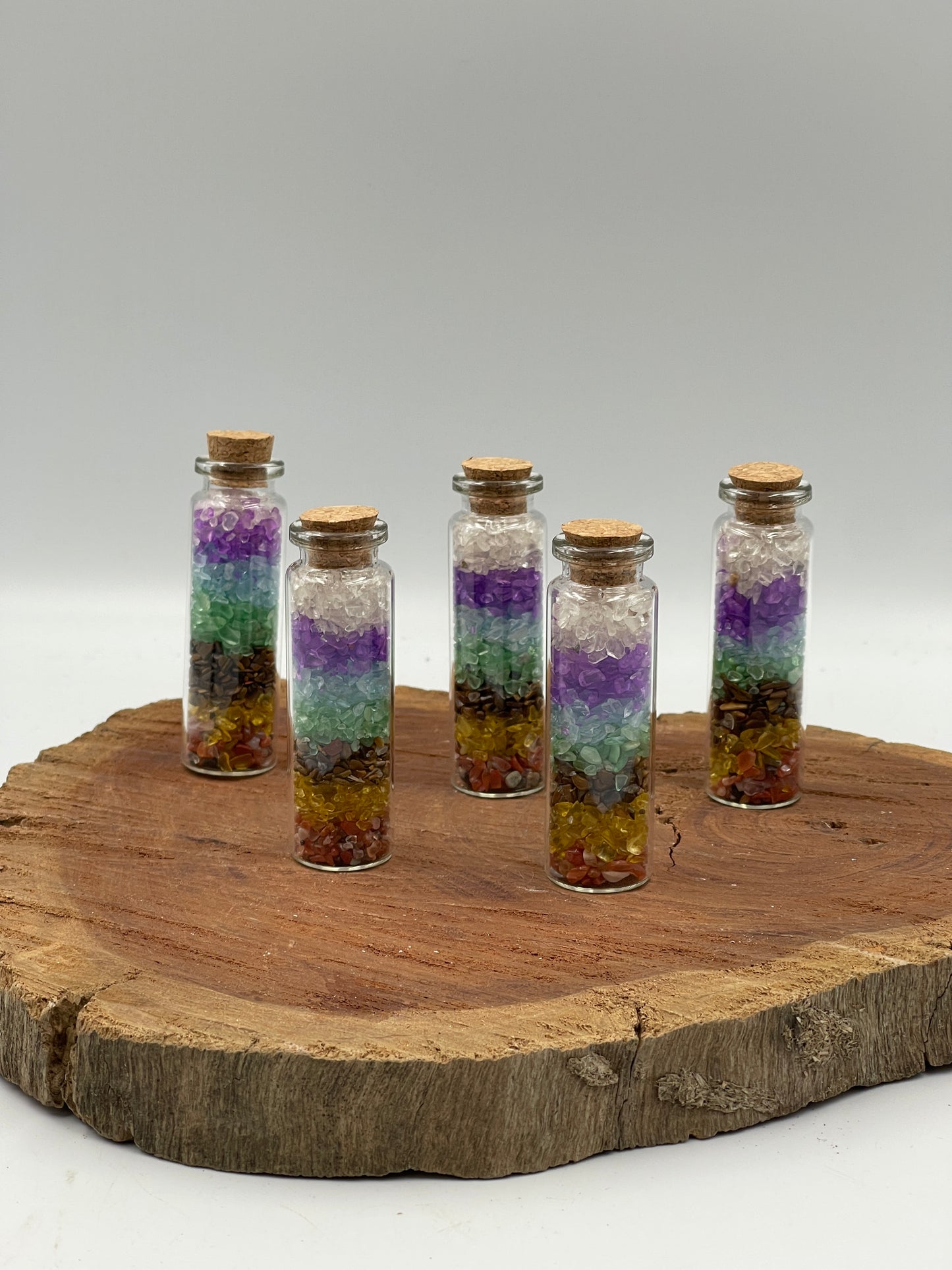 Chakra Crystal Bottle