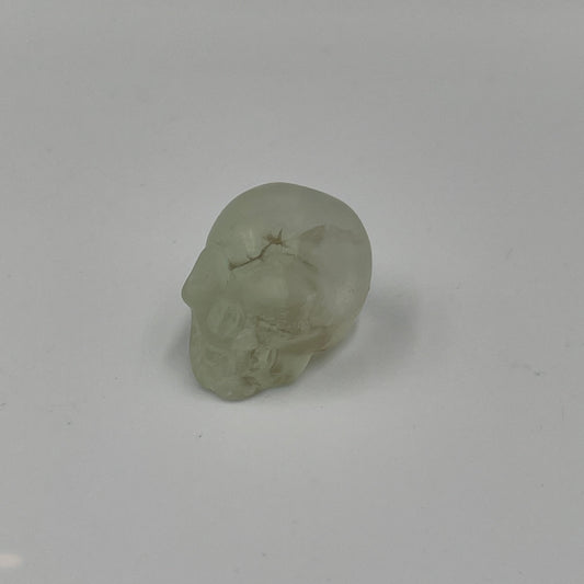 Prasiolite Mini Skull