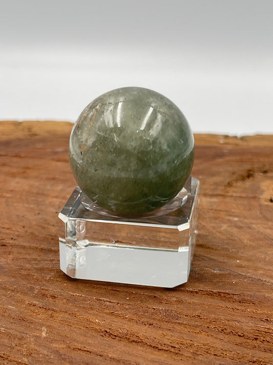 Green Strawberry Quartz Sphere