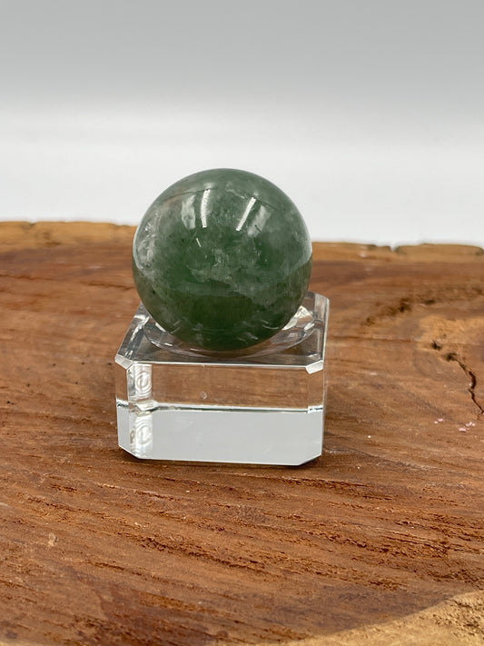 Green Strawberry Quartz Sphere