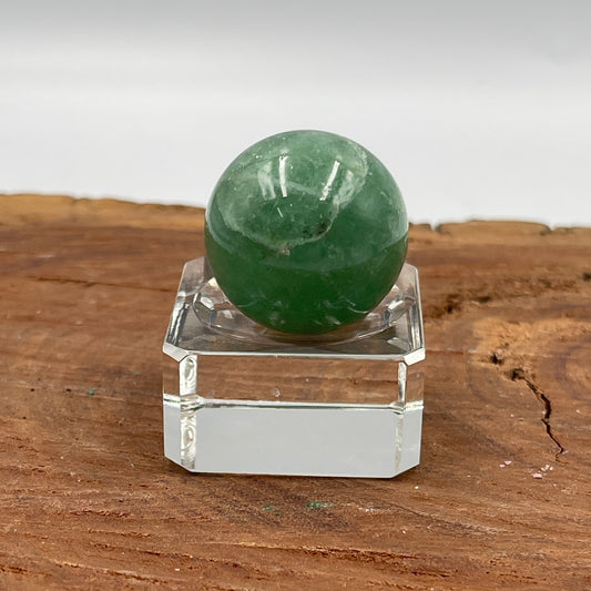 Green Strawberry Quartz Sphere
