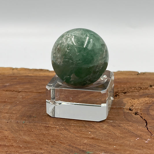 Green Strawberry Quartz Sphere