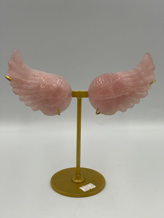 Rose Quartz Wings