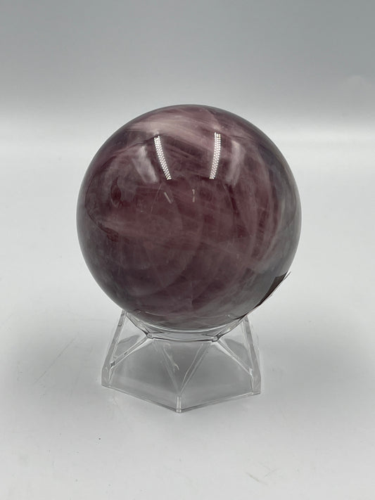 Pink Amethyst Sphere High Grade