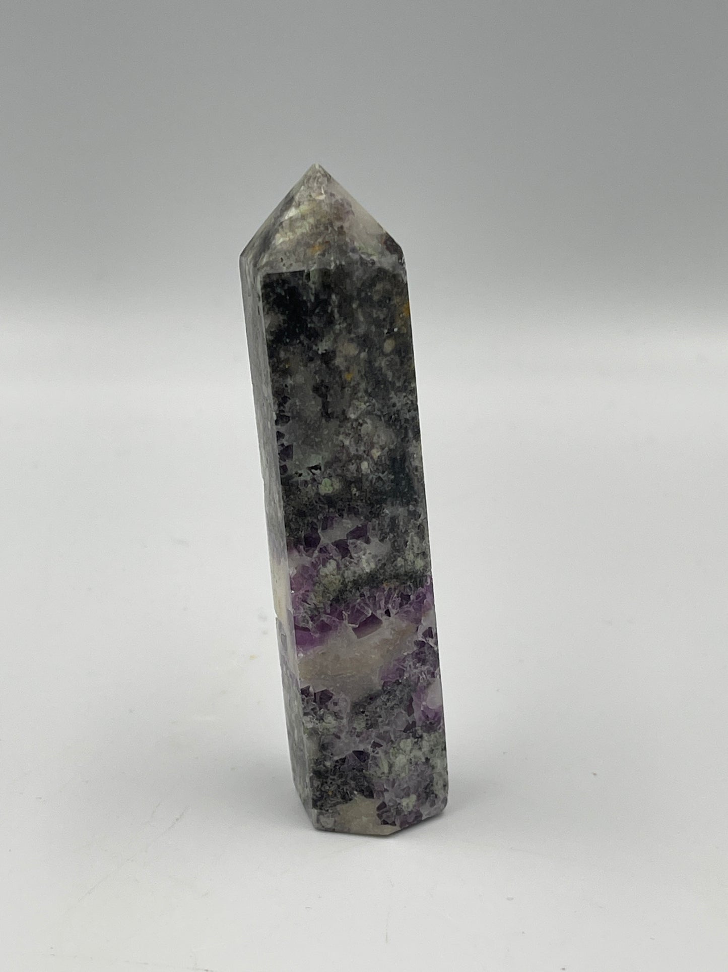 Purple Zebra Jasper Point