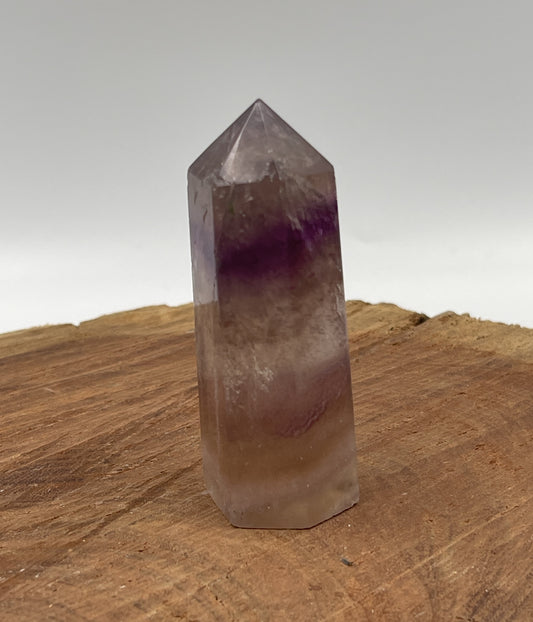 Rainbow Fluorite Point