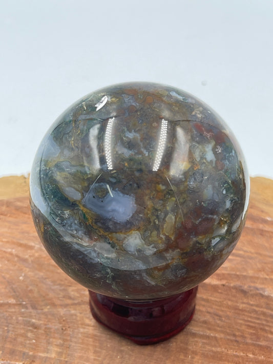 Ocean Jasper Sphere