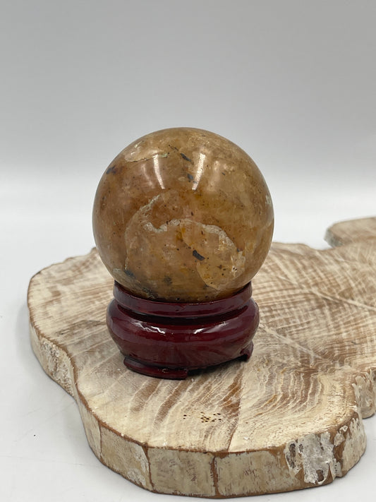 Hematoid Quartz Sphere