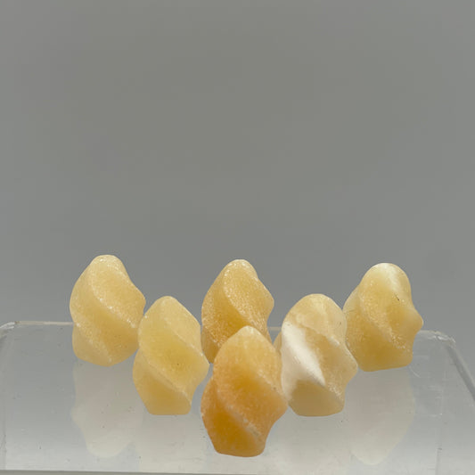 Yellow Calcite Mini Flames