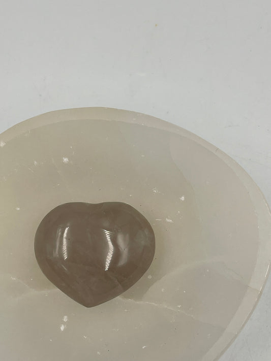 Smoky Quartz Heart