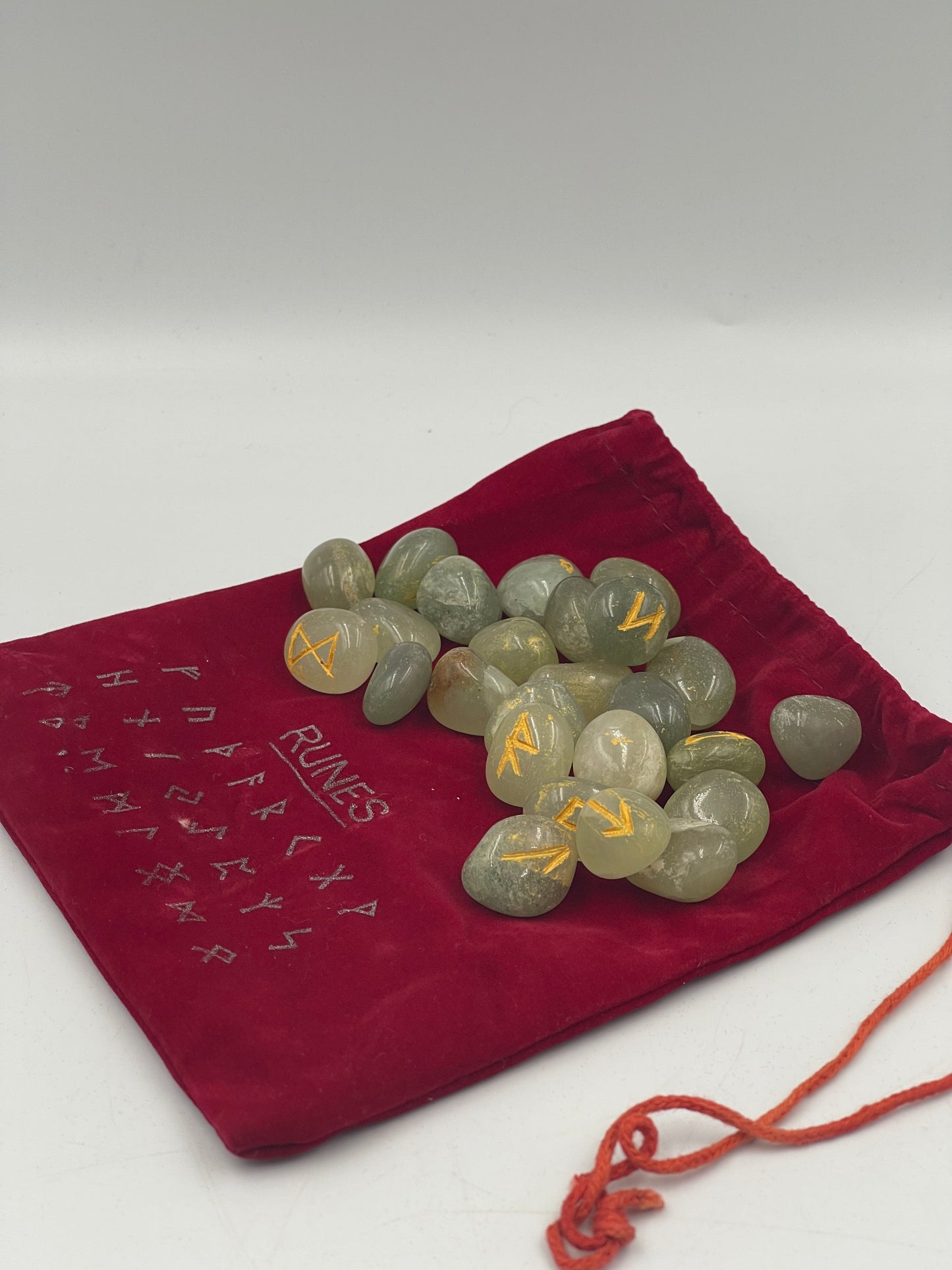 Jade Runes Set of 24